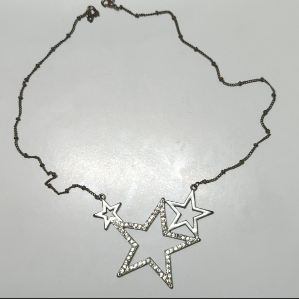 Star diamond necklace 💕